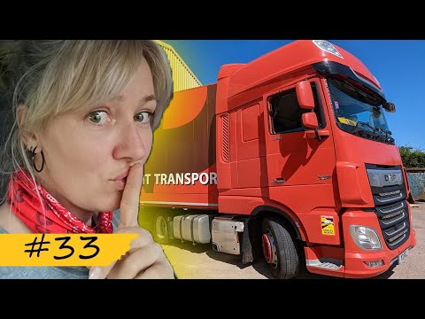 Brighton and London City Center with an artic: Adventures of Trucker Lina - ►#33 #trucker #adventure