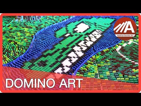 The Jungle in over 15,000 DOMINOES!