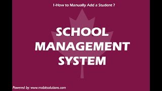 Mobit School Management Software YouTube Video