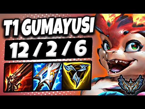 T1 Gumayusi vs KT Deft - Gumayusi picks Smolder ADC vs Deft Ziggs | Patch 14.17