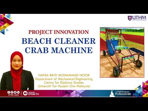 BEACH CLEANER CRAB MACHINE