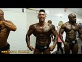 2019 NPC North American Championships Men's Classic Physique Backstage Pt.2
