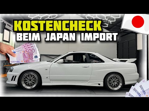 What are the costs of importing from Japan? | Example: my Nissan Skyline R34 GTT