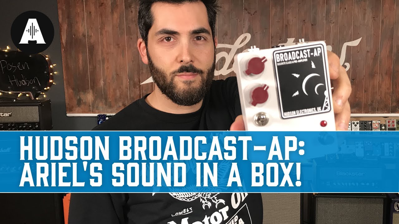 Introducing the Hudson Broadcast-AP | Ariel's Sound In A Box! - YouTube