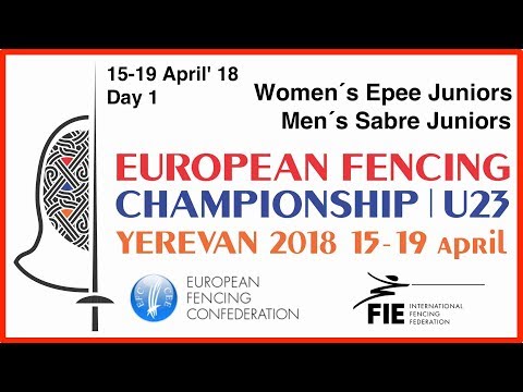 Day 01 2018 European fencing championships U23 - Red