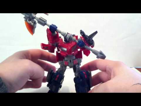Transformers CorbotV Cv-001 War Axe Review In Swedish