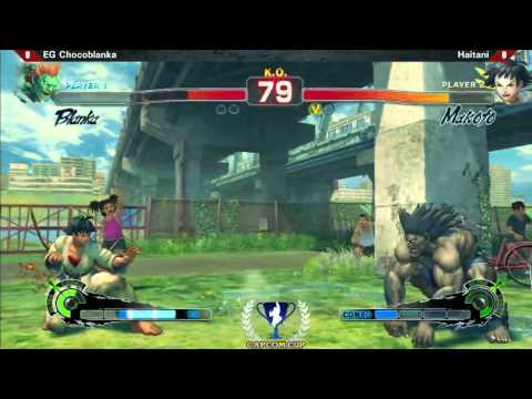 SSF4AE EG Chocoblanca vs Haitani - TGS CapcomCup Qualifier