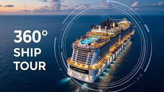 MSC Seascape 360° VR Ship Tour | Explore This Stunning Mega Cruise Ship Top to Bottom! 🚢🌊