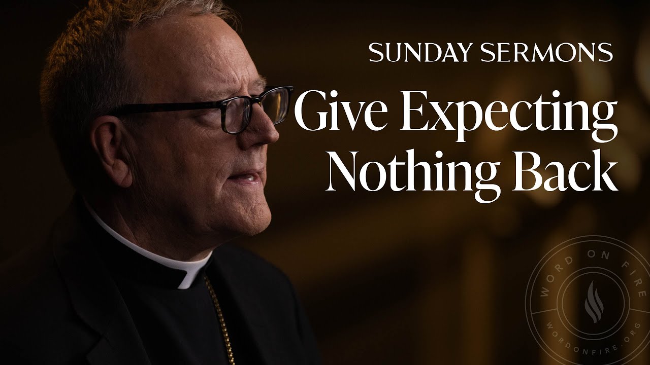 Give Expecting Nothing Back - Bishop Barron Sunday Sermon