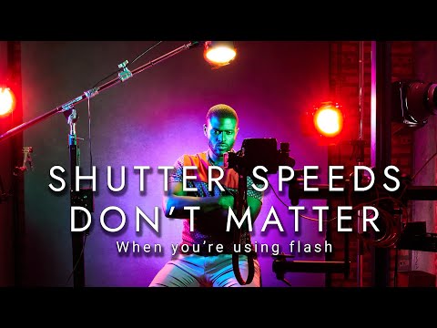 Why shutter speeds don't matter when you're using flash