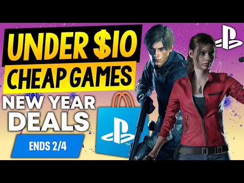 15 AMAZING PSN Game Deals UNDER $10! PSN New Year Deals Sale CHEAP PS5/PS4 Games to Buy!