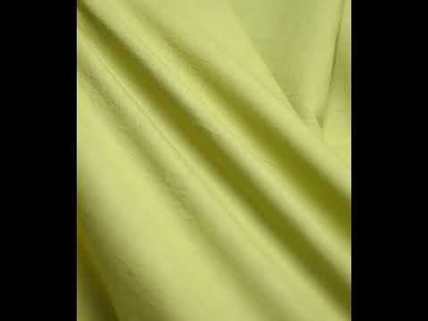 Plain Green Khadi Cotton 95 GSM Handwoven Fabric — video