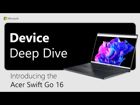 Device deep dive: Acer Swift Go 16