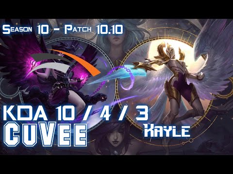 HLE CuVee KAYLE vs KENNEN Top - Patch 10.10 KR Ranked
