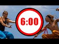 6 Minutes WORKOUT Timer with MUSIC | 30 Sec Interval Timer | 5 Sec Rest