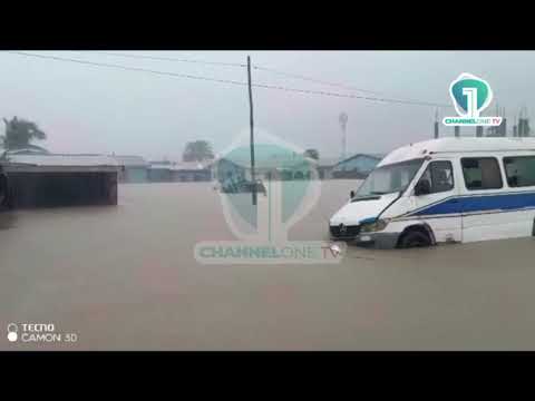 Breaking: Severe Flooding Hits Kasoa as Okrudu River Breaks Banks
