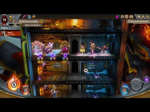 Monster Train Divinity Cov 25 PinkX/Blue - A Brutal Narninian Seed