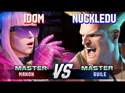 SF6 ▰ IDOM (Manon) vs NUCKLEDU (Guile) ▰ High Level Gameplay