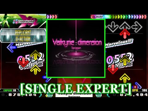 【DDR X2】 Valkyrie dimension / Spriggan [SINGLE EXPERT] 譜面確認+Clap