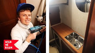 BIG changes to a TINY room! | Boat Life Ep. 42