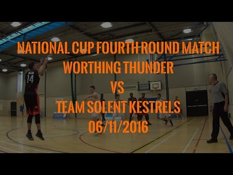Worthing Thunder vs Team Solent Kestrels - 06/11/2016 - National Cup Fourth Round Match