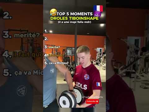 TOP 5 moments de TIBOINSHAPE (un malade mdr)