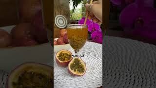 Passion fruit drinks