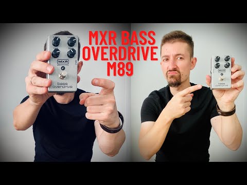 Педаль гітарних ефектів Педаль эффектов DUNLOP M89 MXR BASS OVERDRIVE