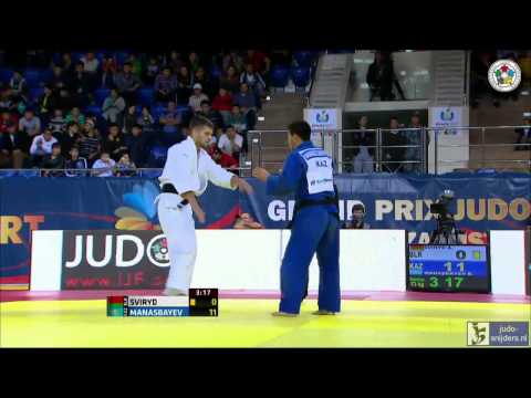 Judo 2013 Grand Prix Almaty: Sviryd (BLR) - Manasbayev (KAZ) [-73kg] rep