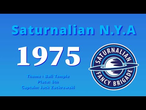 1975 Saturnalian Fancy Brigade - Bali Temple    6th Place