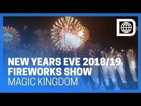 Fantasy in the Sky Fireworks - New Year’s Eve 2018/19 (12/30 Show) - Magic Kingdom