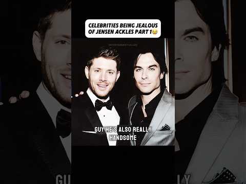 Celebrities being jealous of jensen ackles part 1😂 #shorts #jensenackles