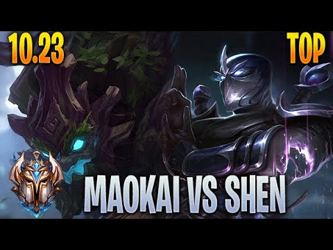 Maokai Top vs Shen - 10.23 Challenger