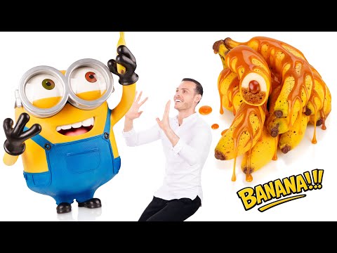 Minion's Get a Chocolate Makeover and a BANANA!