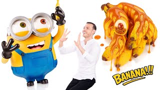 Download lagu I Made the Cutest Chocolate Minion, Holding a Pastry BANANA! mp3