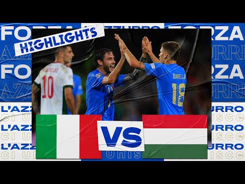 Highlights: Italia-Ungheria 2-1 (7 giugno 2022)
