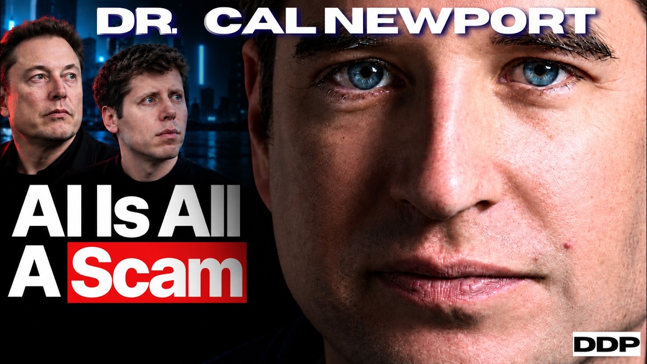 Tech Billionaires Are Lying To Us About AI? - Cal Newport