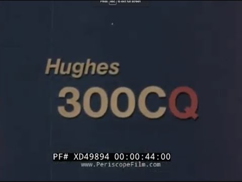 1970s HUGHES POLICE PATROL HELICOPTERS PROMO FILM   MODEL 300CQ SKY KNIGHT  XD49894