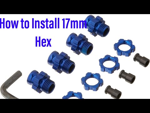 How to Install TRX6856X 12mm to 17mm Hex Adapters