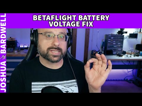 Wrong Battery Voltage In Betaflight. How to Fix! - FPV Troubleshooting