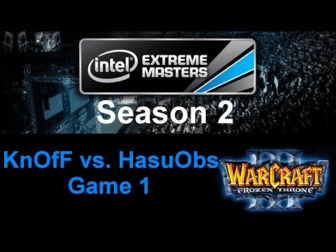 Wc3 IEM S2 - PD5 - KnOfF vs. HasuObs - Game 1