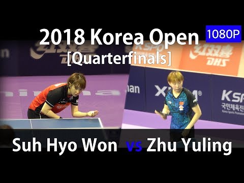 Suh Hyowon vs Zhu Yuling [2018 Korea Open_Qurterfinals]