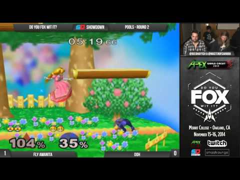 DYFWI Day 2 - Round 2 Pools: Fly Amanita (Sheik) vs DoH (Peach)