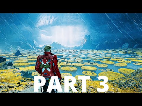 MARVEL'S GUARDIANS OF THE GALAXY Gameplay Walkthrough Part 3 LADY HELLBENDER'S FORTRESS
