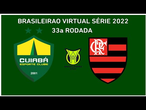 Brasileirao virtual série A 2022 / 33a rodada