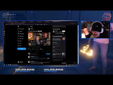 GALEGUINN$ REAGINDO AO LOUD CORINGA FALANDO DA FRANÇA NO PODPAH !!!