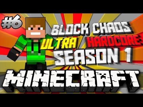Minecraft Block Chaos Ultra Hardcore Season 1 - E6 - Collecting Obsidian!