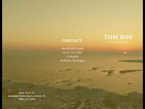 Tom Bos - A Personal Profile