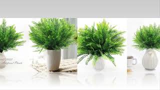 🌿 CATTREE Artificial Bamboo Shrubs – Low-Maintenance Greenery for Home & Events