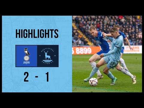 Pools lose at Boundary Park 📺 | Oldham Athletic 2-1 Hartlepool United